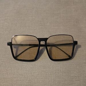 PrettyLittleThing Black and Brown Sunglasses